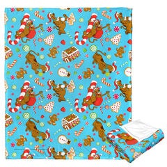 Wb Scooby Doo Festive Scooby Sweets Silk Touch Throw Blanket