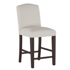 Stipe Upholstered Counter Stool
