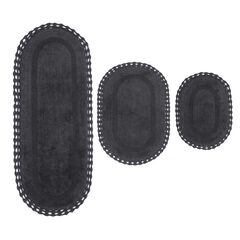 Hampton Crochet 3 Piece Bath Rug Collection
