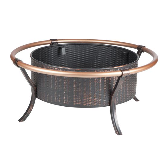 Copper Rail Fire Pit, , alternate image number null