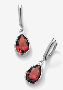 Elegant Silver Drop Earrings