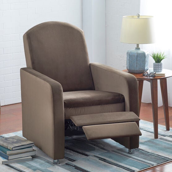 INDOOR RECLINER, BROWN, hi-res image number null