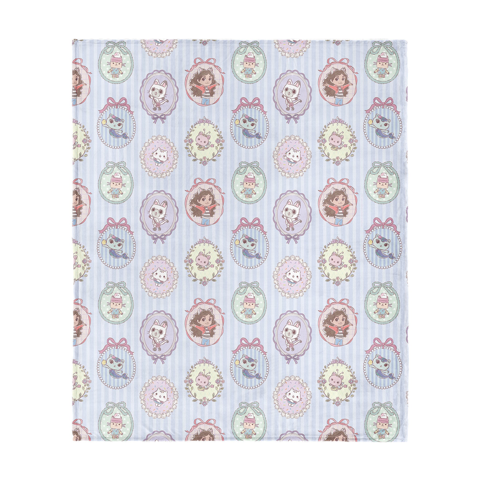 Universal Gabby's Dollhouse Silk Touch Throw Blanket 60x80 inches, PORTRAIT WALL, hi-res image number 0