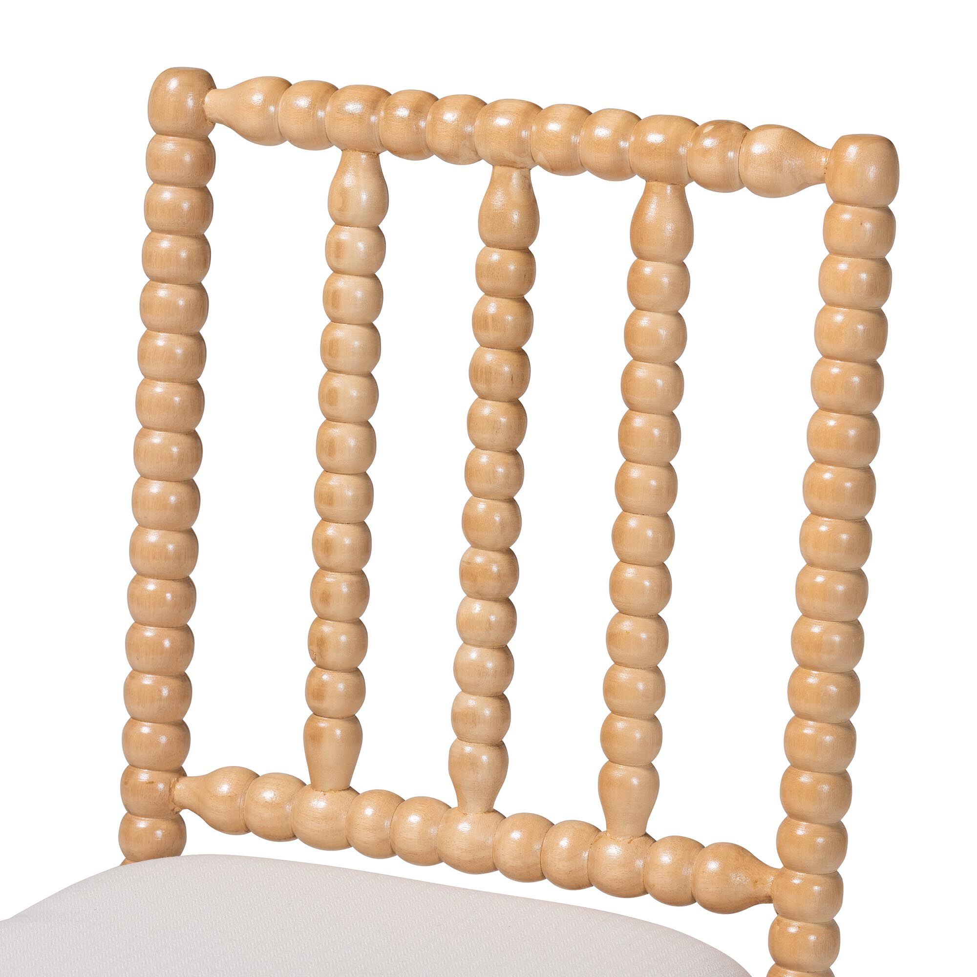 Deya Bobbin Dining Chair, BROWN, alternate image number 5