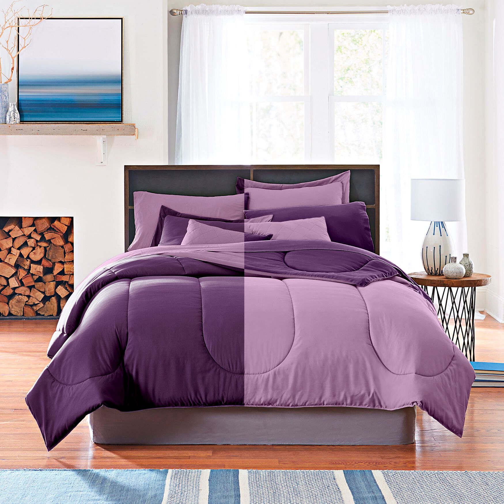 BH Studio Reversible Comforter, , alternate image number 2