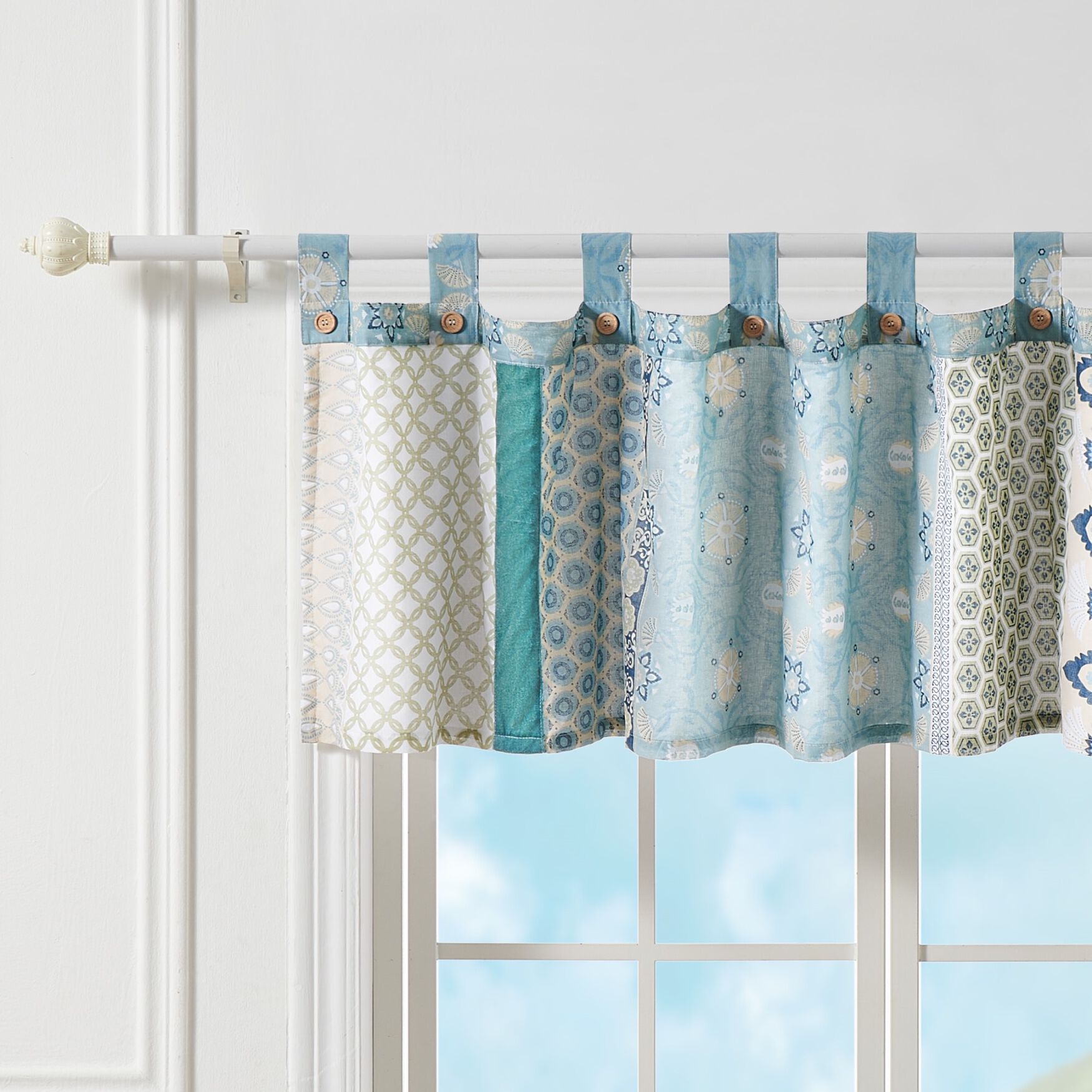 Thalia Window Treatment Valance Curtains, Tango, , alternate image number 6