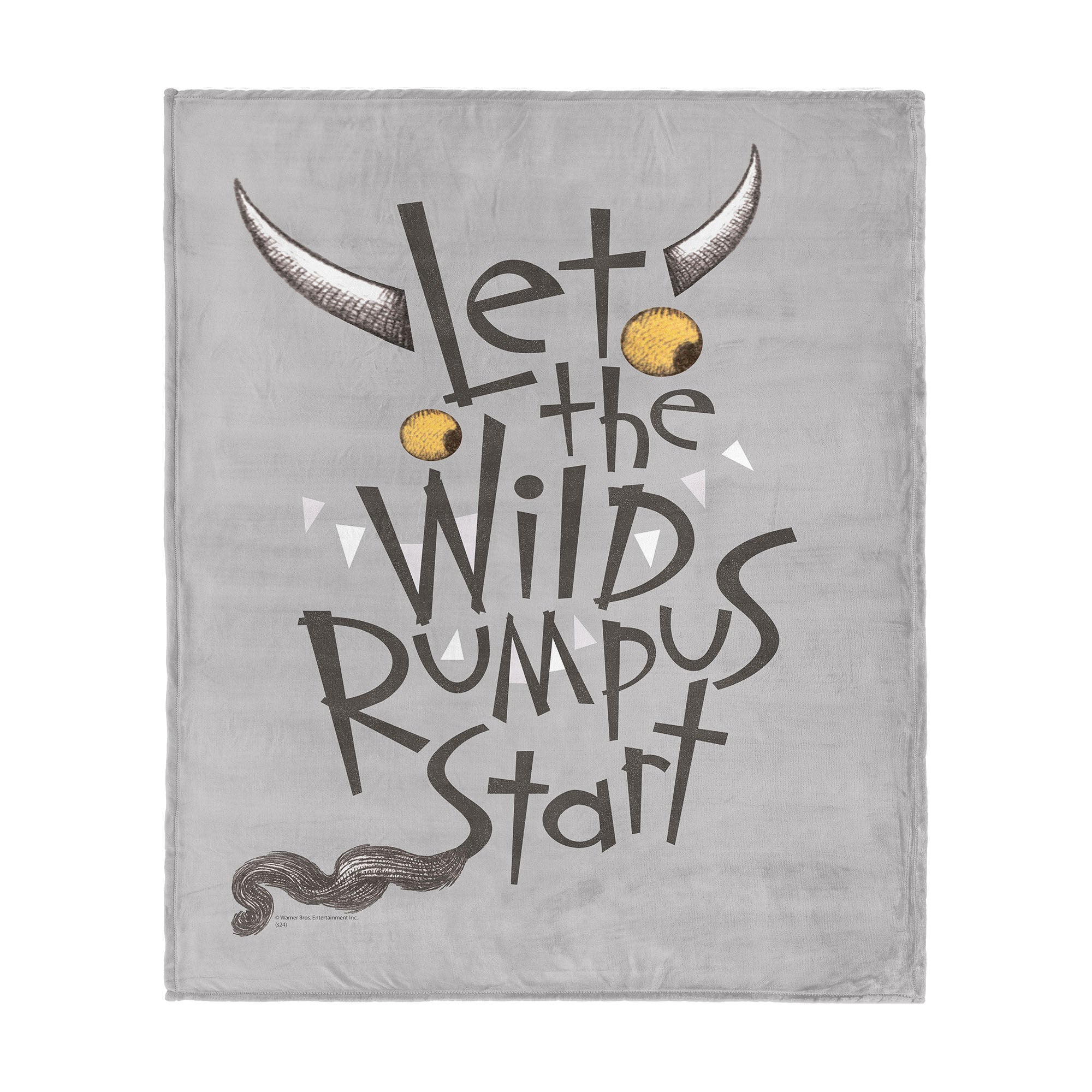 Warner Bros. Where the Wild Things Are Wild Rumpus Silk Touch Throw Blanket 40x50 Inches, WILD THINGS, hi-res image number 0