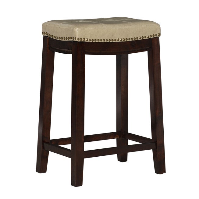 Crowell BEIGE COUNTER STOOL, BEIGE, hi-res image number 0