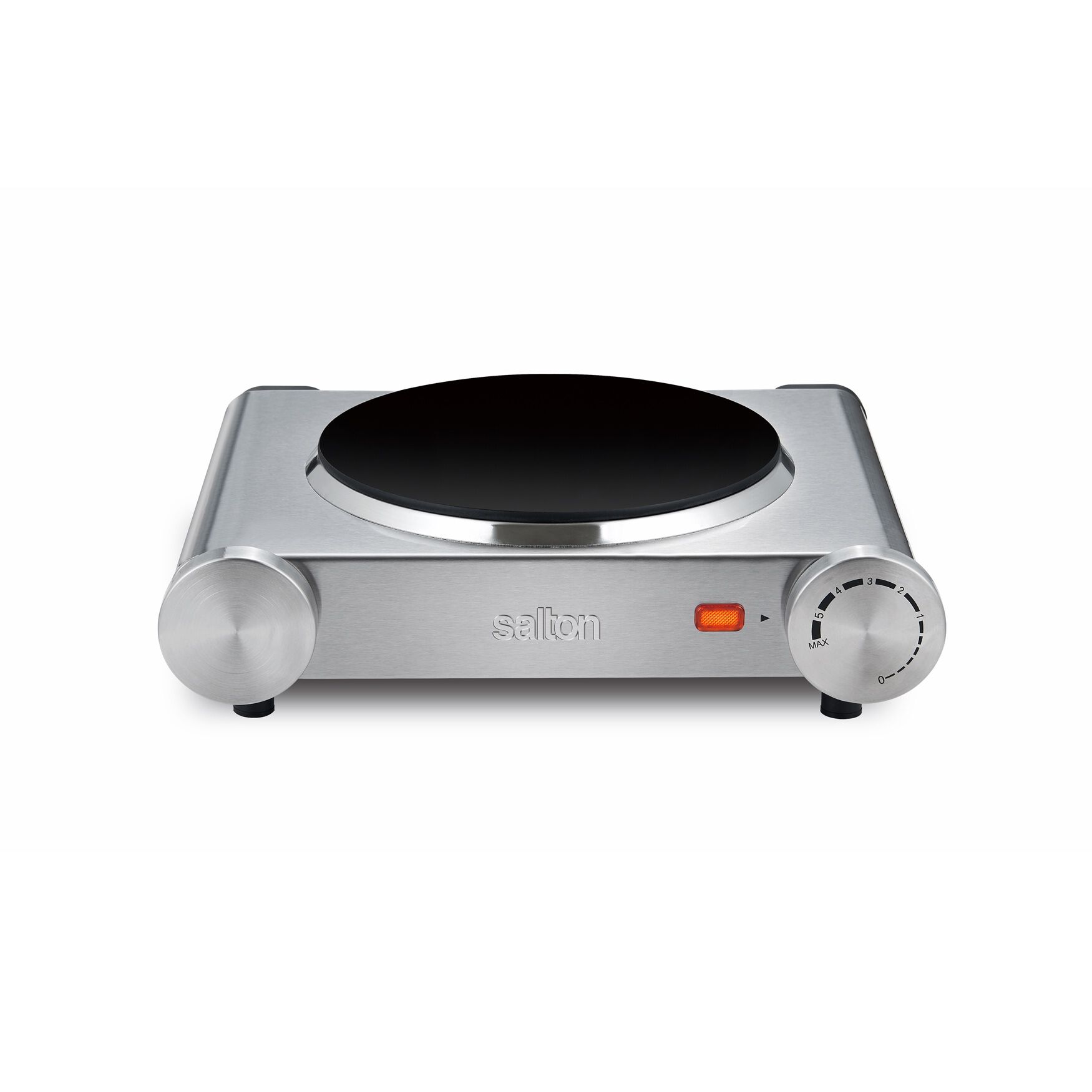 Infrared Cooktop - Single Burner, STAINLESS STEEL, hi-res image number 0