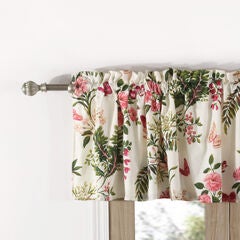 Butterflies Window Treatment Valance Curtains