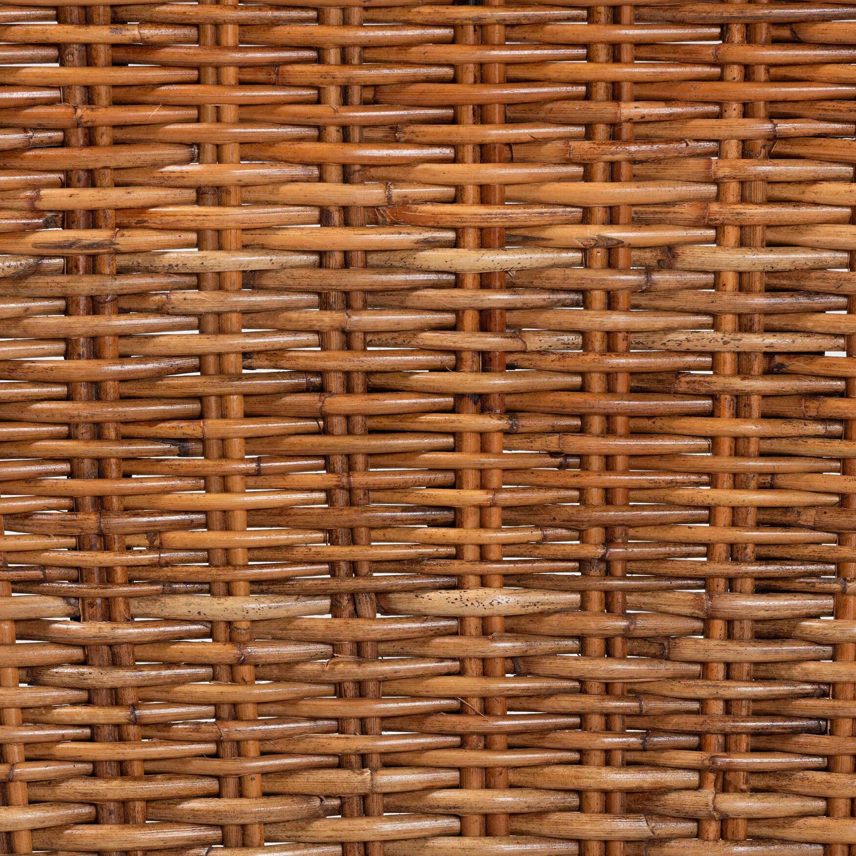 Manrico Modern Bohemian Dark Brown Finished Wood And Natural Rattan 2-Piece Dining Chair Set, , alternate image number 5