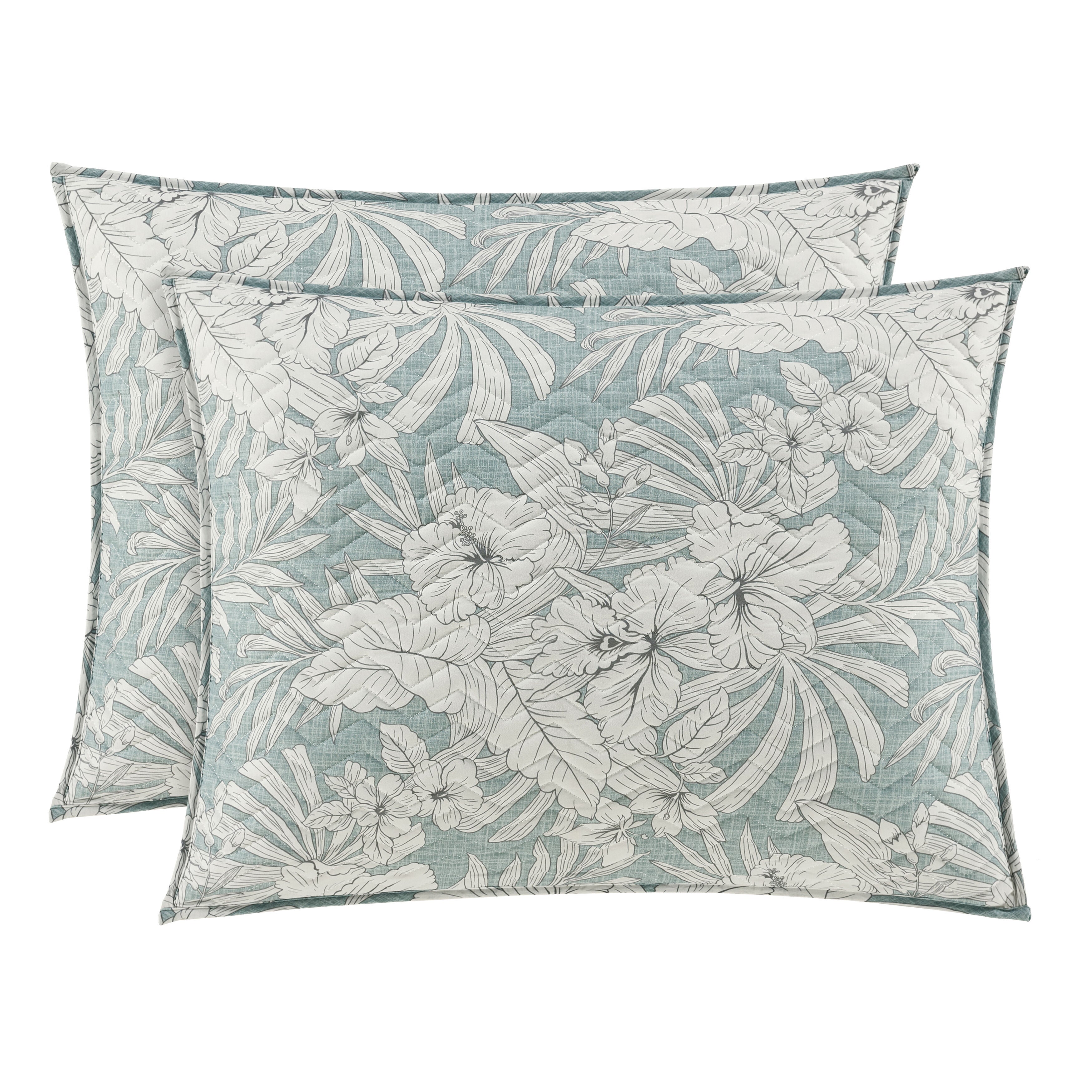 AUCKLAND QUILT SET, AQUA, alternate image number 5