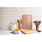 Delice Cherry Rectangle Cutting Board with Juice Drip Groove, , alternate image number null