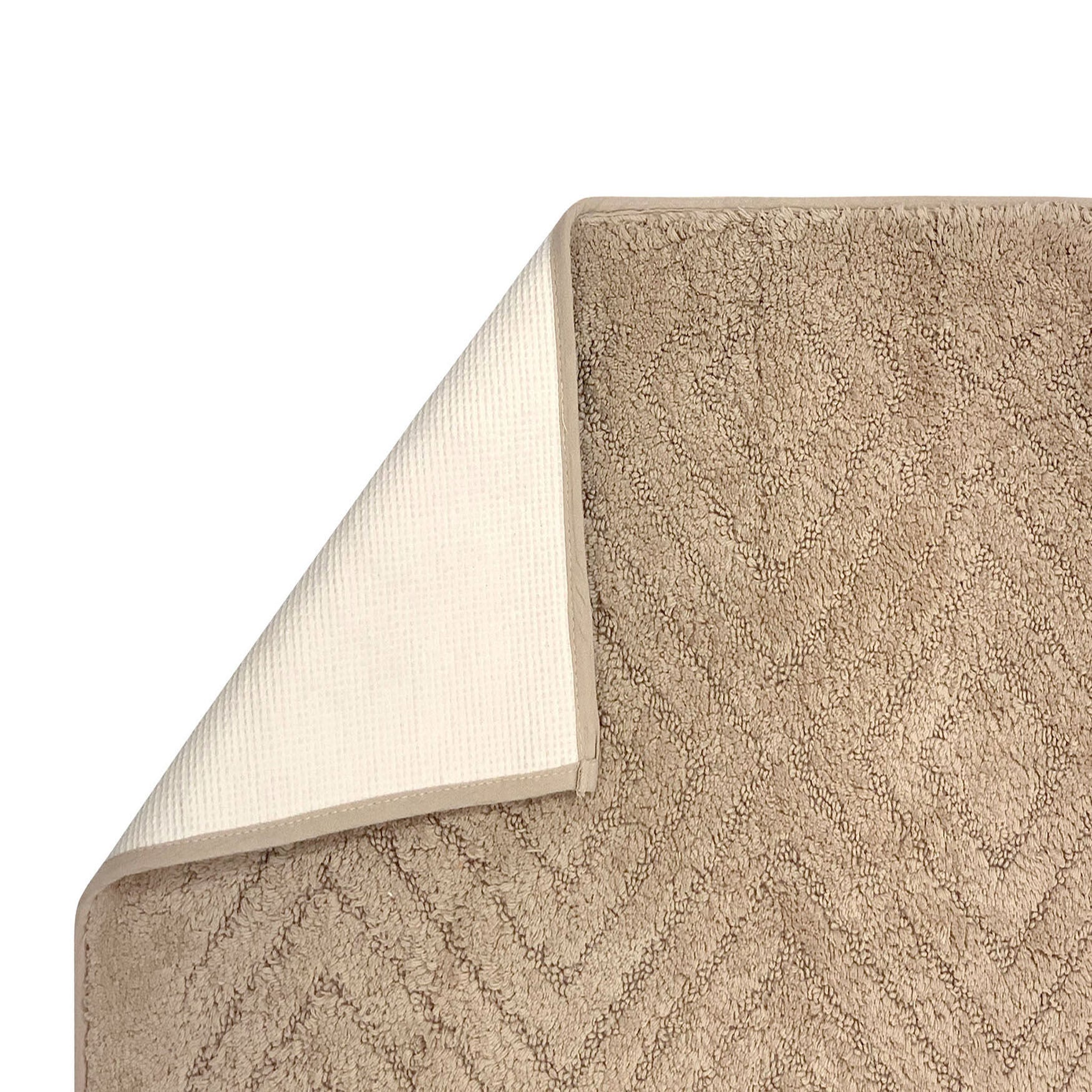 Trier Collection 25% Cotton & 75% Polyester 2 Piece (20 inches X 20 inches | 20 inches X 30 inches) Bath Rug Set, , alternate image number 3