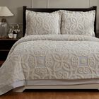 Eden Comforter Set Collection, GREY IVORY, hi-res image number null