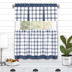 Tate Tier and Valance Window Curtain Set