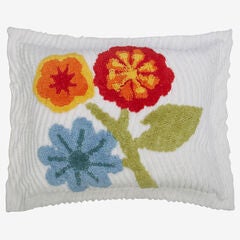 Bloom Chenille Sham