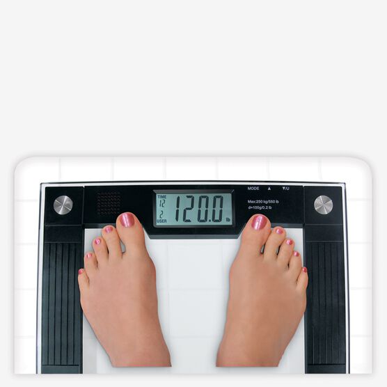 550 lbs. Weight Capacity Extra Wide Talking Scale, , alternate image number null
