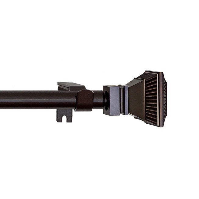 Buono Ii Decorative Rod And Finial Empire, BRONZE, hi-res image number null