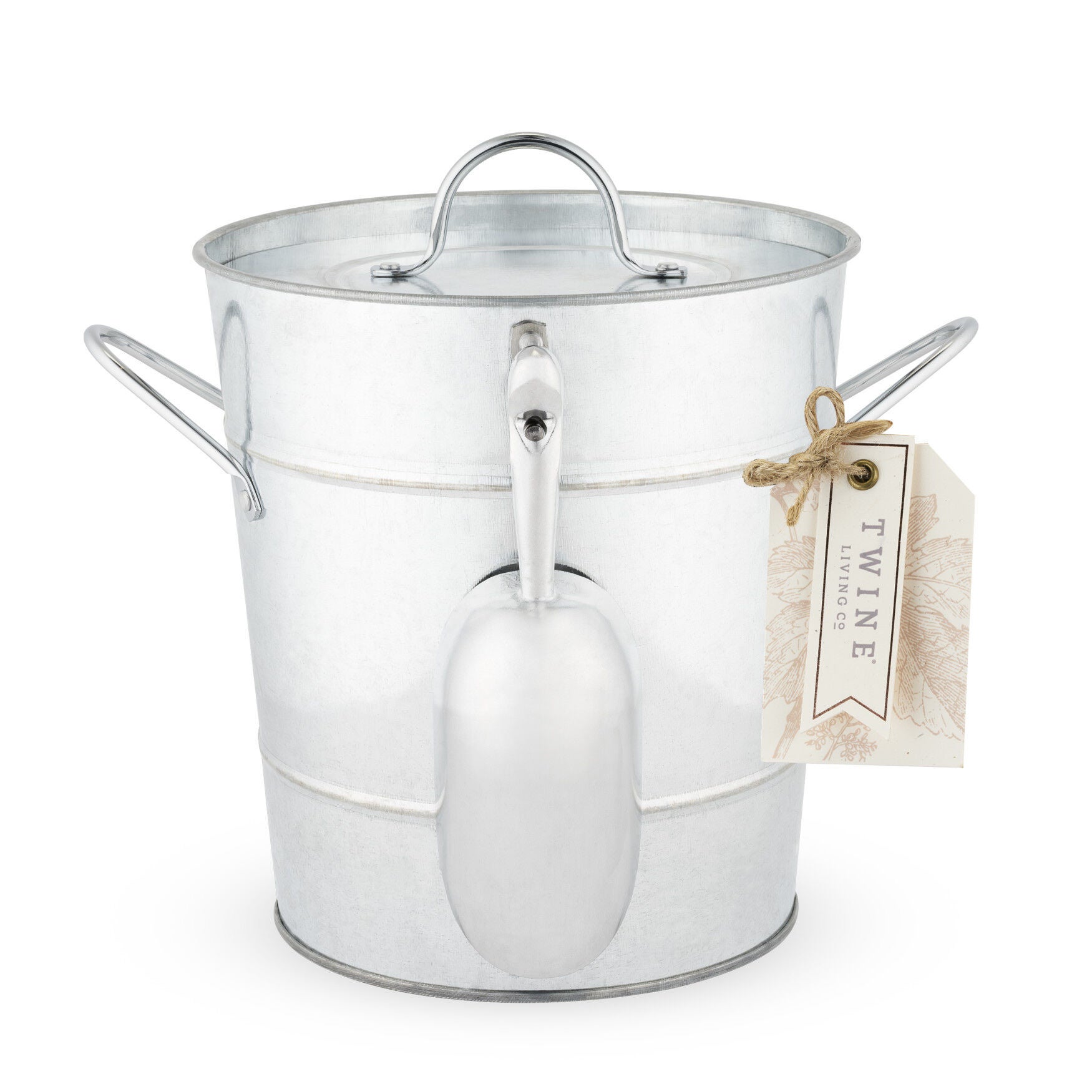 Galvanized Metal Ice Bucket, , alternate image number 6