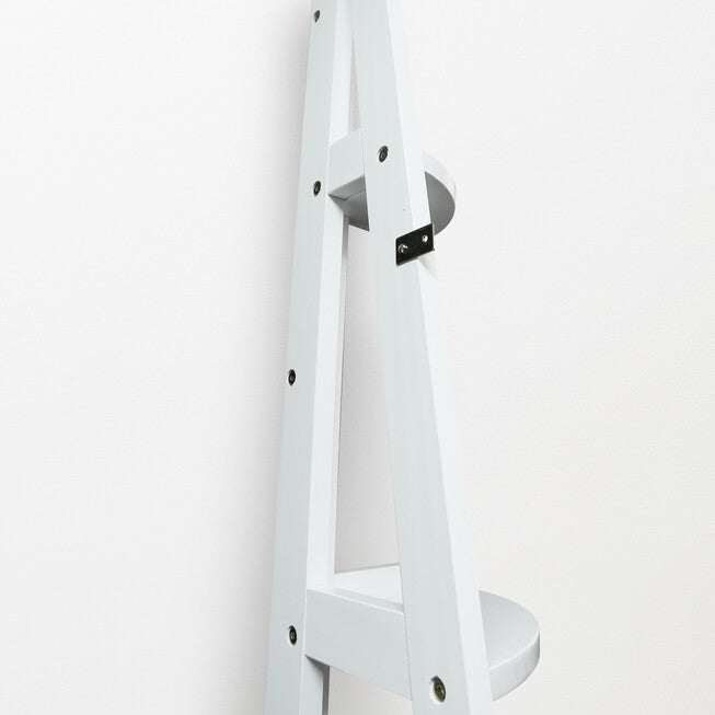 5-Shelf Corner Ladder Bookcase - White, , alternate image number 11