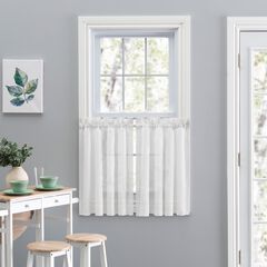 Cotton Voile Tailored Tier Pair