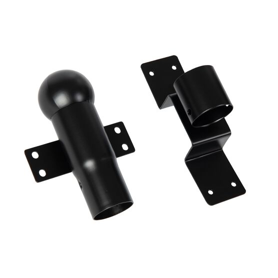 Black Steel Wall Mounted Infrared Patio Heater, , alternate image number null