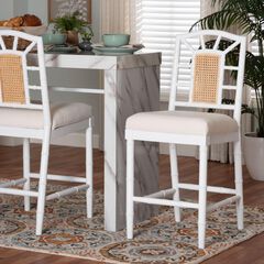 Victor White Counter Stool