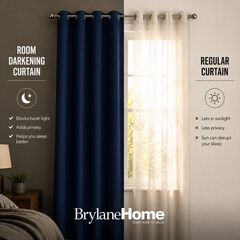 BH Studio Room-Darkening Grommet Panel