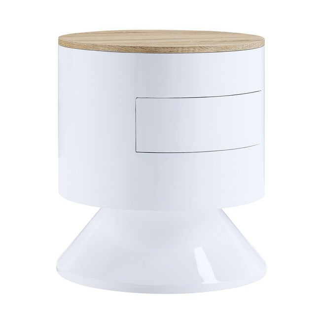 Night Table, WHITE, hi-res image number 0