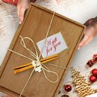 Delice Cherry Rectangle Cutting Board with Juice Drip Groove, , alternate image number null