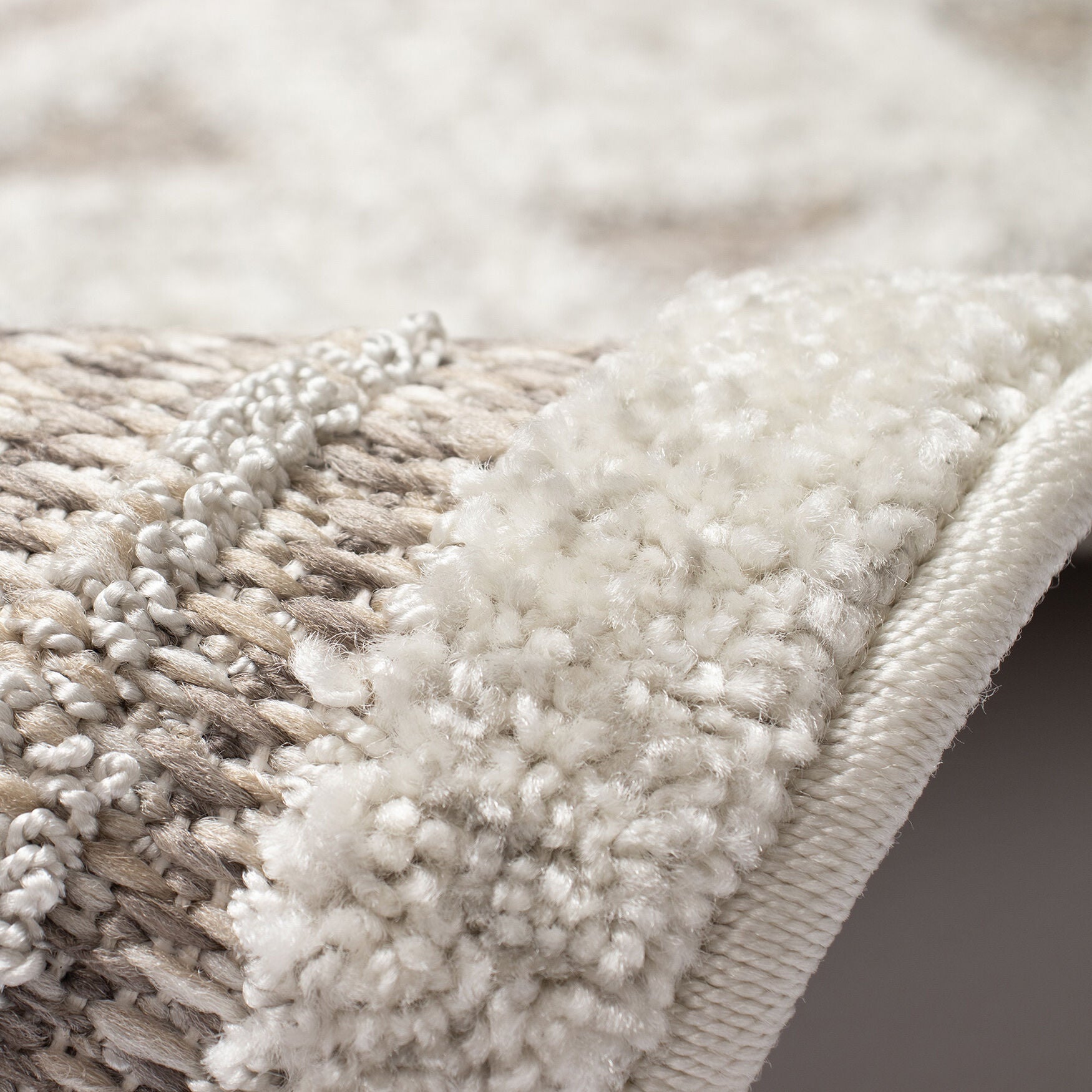 Napoli Diamond Stripe Indoor Area Rug Natural, , alternate image number 3