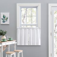 Stacey Curtain Tailored Tier Pair