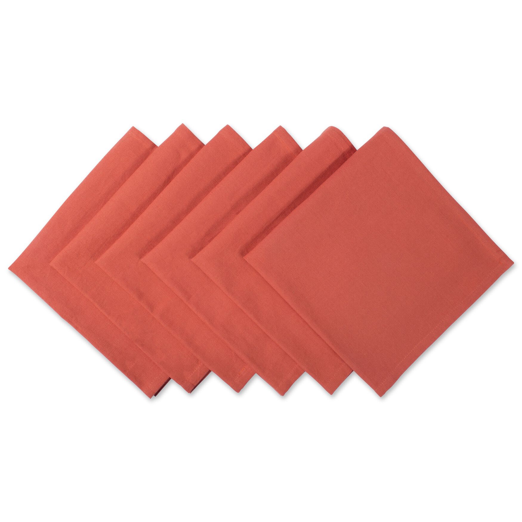 Spice Napkin, Set of 6, ORANGE, hi-res image number 0