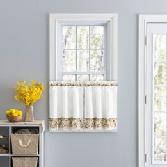 Cherries Curtain Ruffled Tier