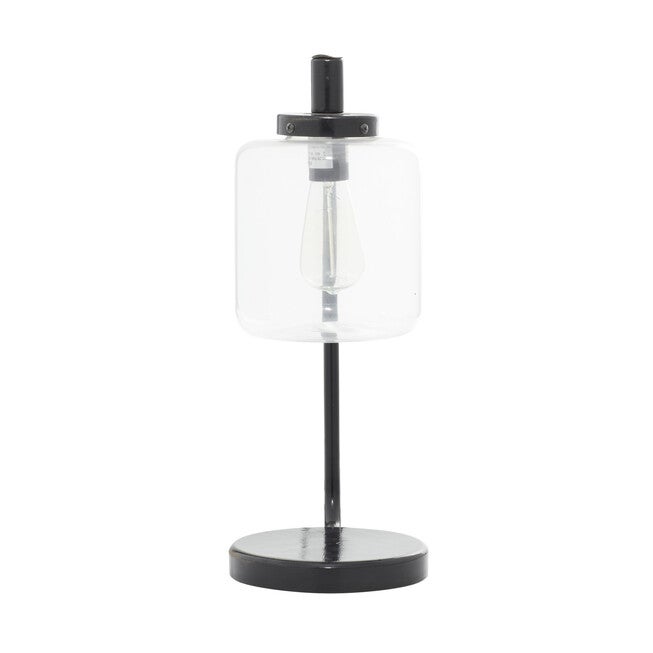 Black Metal Traditional Table Lamp, , alternate image number null