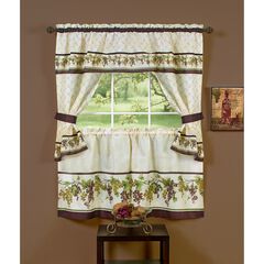 Tuscany Cottage Window Curtain Set