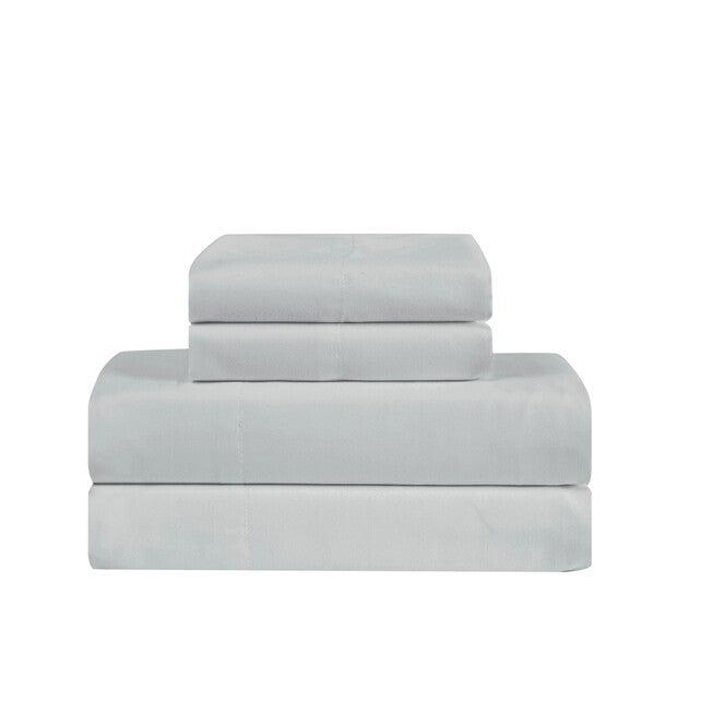 Antimicrobial 4 Piece Sheet Set, GREY, hi-res image number 0