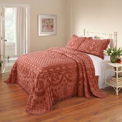 100% Cotton Georgia Chenille Bedspread