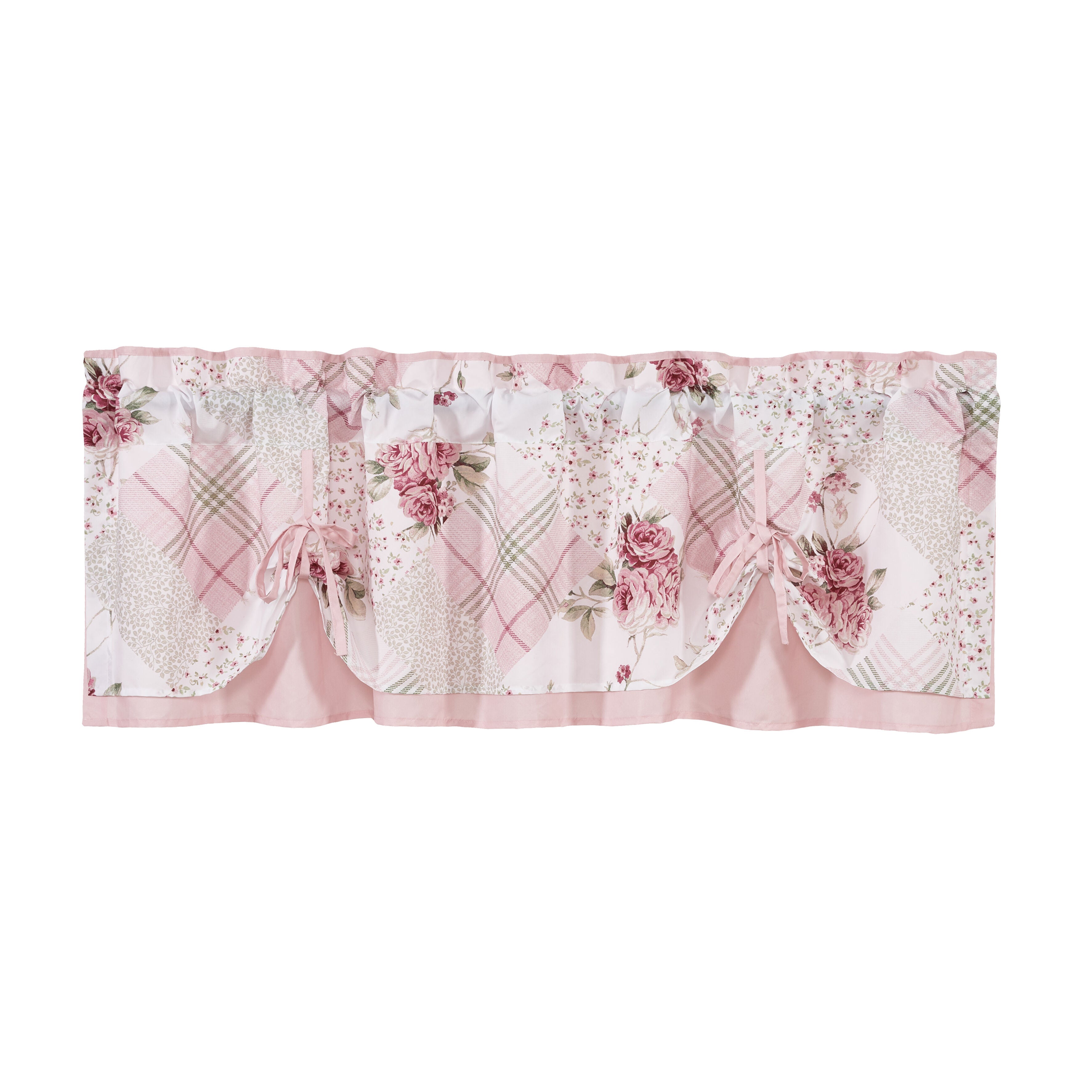 Bungalow Tieup Window Valance, ROSE, alternate image number 2