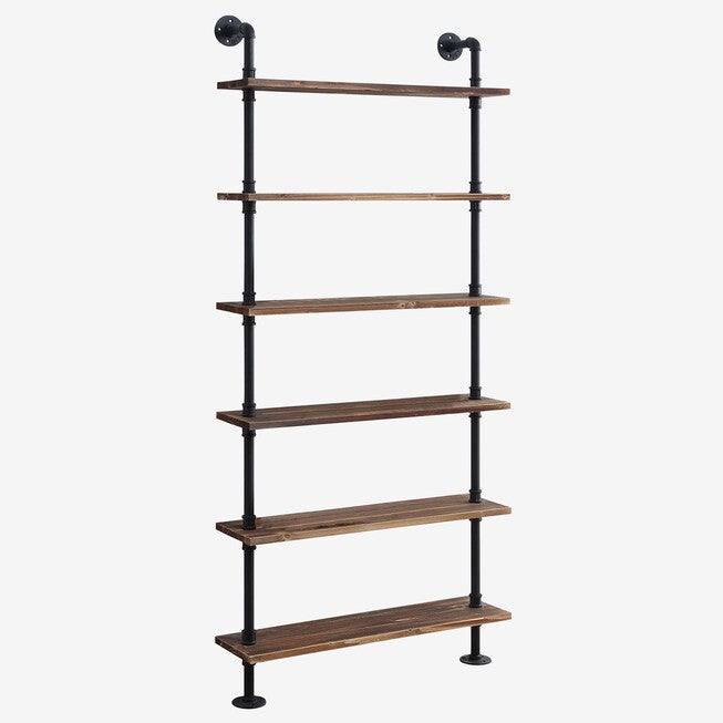 Anacortes Six Shelf Piping, BLACK, hi-res image number null