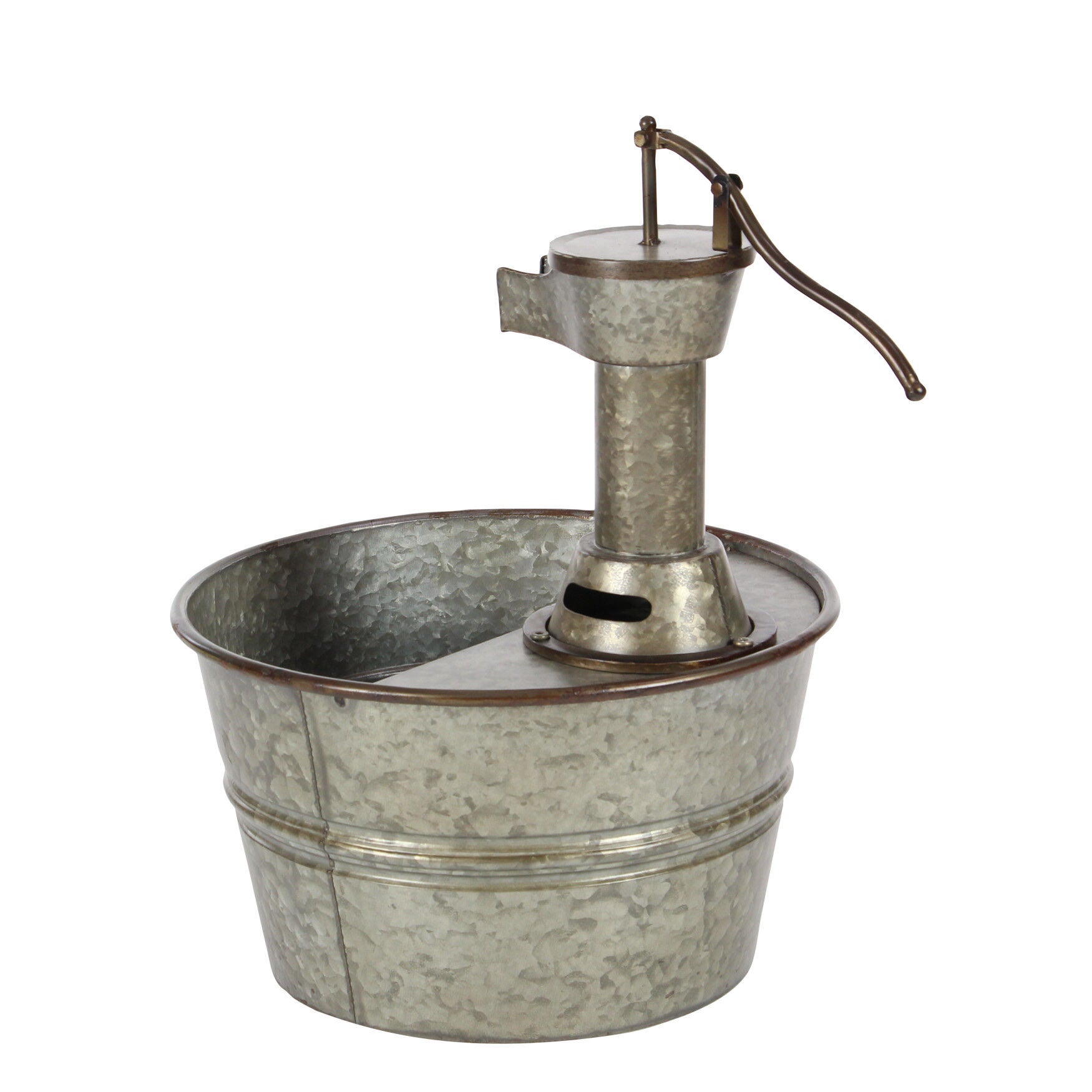Grey Iron Farmhouse Fountain, , on-hover image number 1