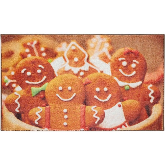 Holiday Cookies Multi Kitchen Rug, MULTI, hi-res image number null