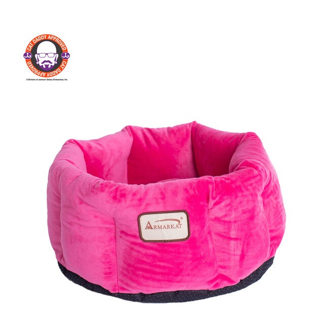 Cat Cuddle Bed, PInk, PINK, hi-res image number null