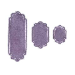 Allure 3pc Bath Rug Collection