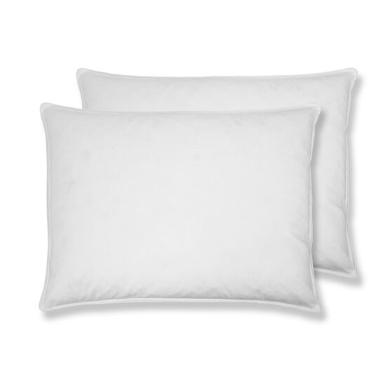 233 Thread Count White Goose Feather Pillow Twin Pack, , on-hover image number null