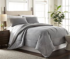 Reversible Micro Flannel® Sherpa 3-Pc. Comforter Set