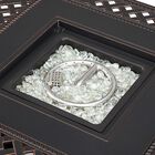 Downey 32" Square Aluminum LPG/NG Fire Pit, , alternate image number null