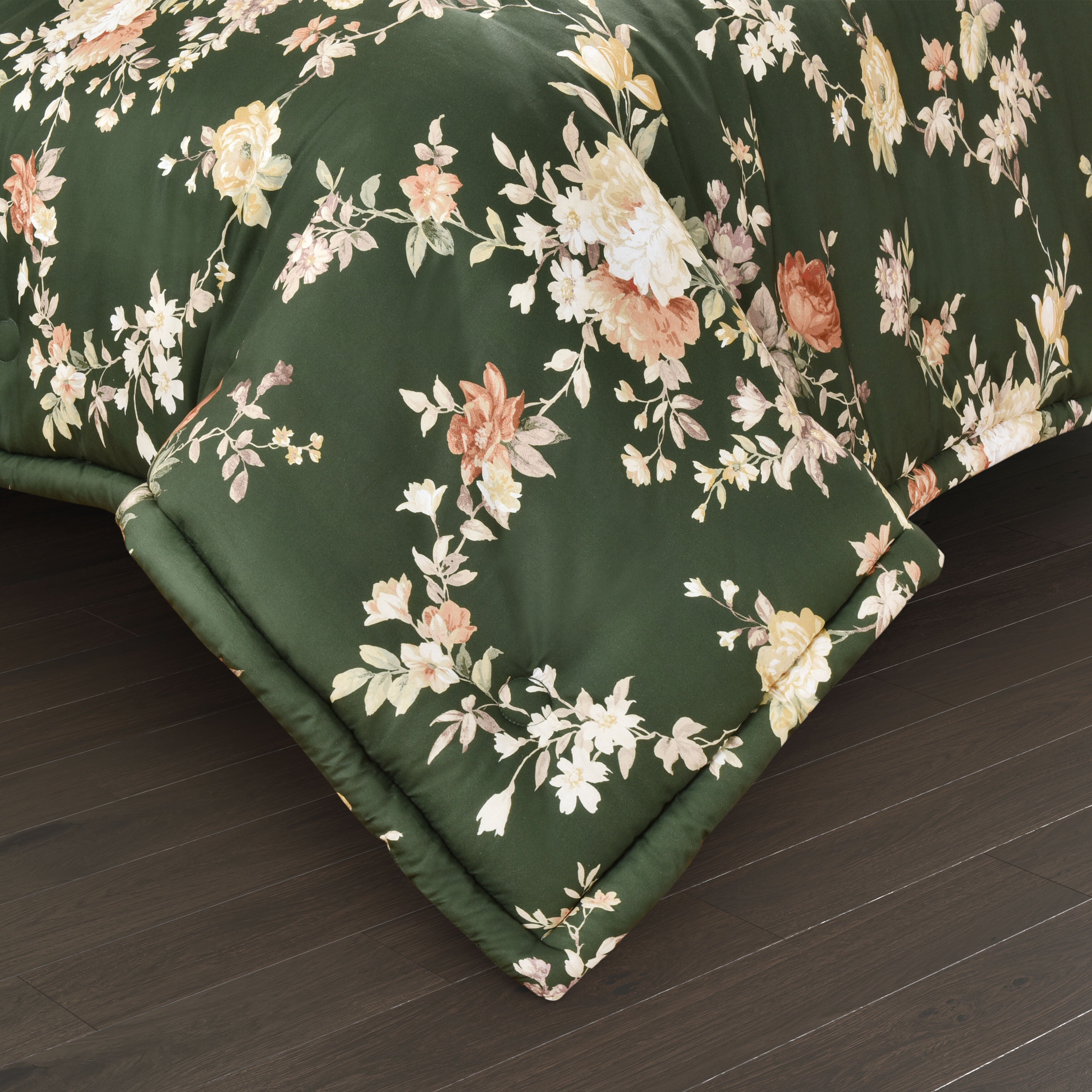 BRITTANY FULL/QUEEN 3PC. COMFORTER SET, FOREST, alternate image number 2
