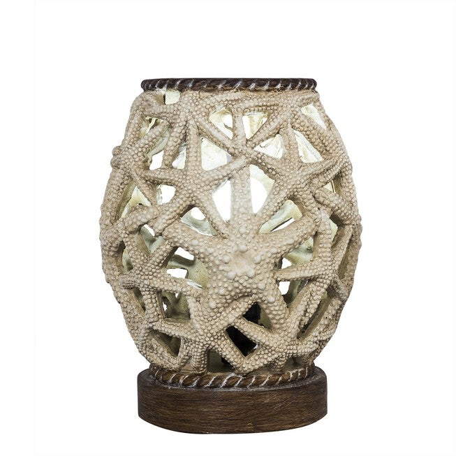 10 inches Cream Resin Uplight, , on-hover image number null